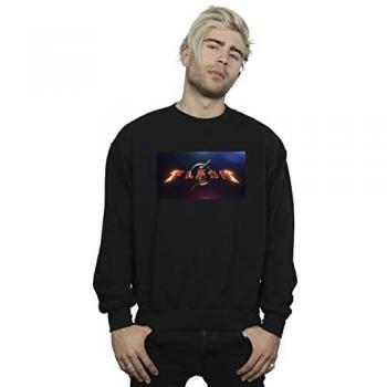 DC Comics Herren-Sweatshirt „The Flash Actionfilm“ mit Logo