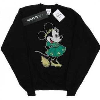 Minnie‑Kostüm Sweatshirt „Grüner Tag“ für Jungen (weiß, 9–11)