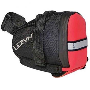 Lezyne Satteltasche Caddy M mit QR-System rot-schwarz