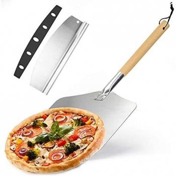 WHONOS Professional Pizza Peel for Homemade Baking