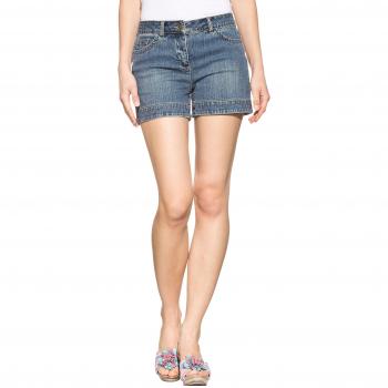 Alba Moda Trendy Jeans‑Kurzhose – Blau, Regular Fit, 36
