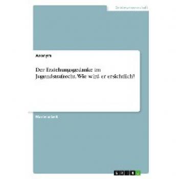 Der Erziehungsgedanke im Jugendstrafrecht. Wie wird er ersichtlich?