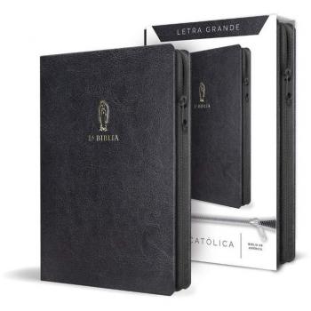 Biblia Catolica Letra Grande Negra