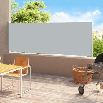 Patio Retractable Grey Awning 180x500 cm by vidaXL