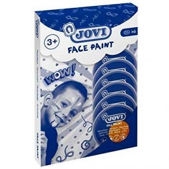 Jovi estuche 6 botes de pintura facial 8ml naranja