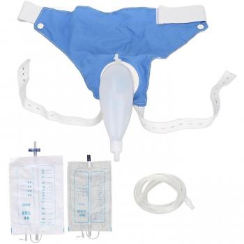 Bolsa de orina para incontinencia urinaria, postrada en cama, 2000 ml