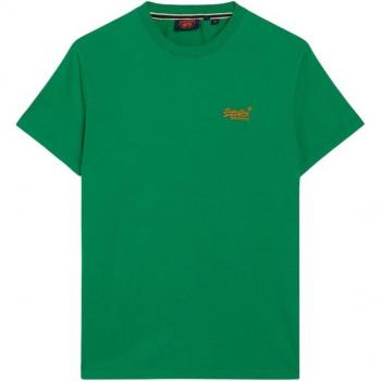 T-shirt Superdry Vintage Logo Embroidered Drop Kick Verde 2XL