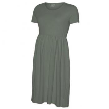 Mamelicious Robe T‑shirt Courte Kaki‑Vert M