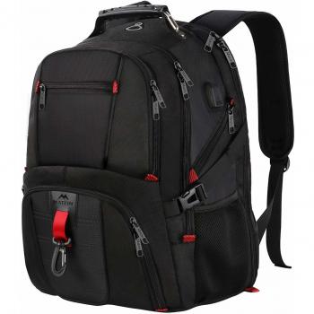 Zaino laptop Matein 55L antifurto nero