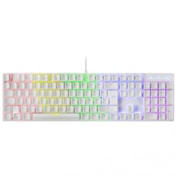 Mars Mk422 RGB Gaming Keyboard (Marrone Switch) – Bianco