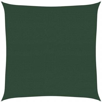 Toldo de exterior verde oscuro 4x4 m
