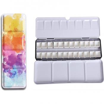 Caja Color Gouache 24 – Lata con Media Bandeja