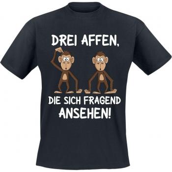Drei fragende Affen