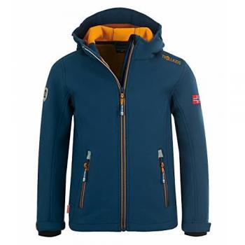Chaqueta Trollkids Softshell Mystic Blue