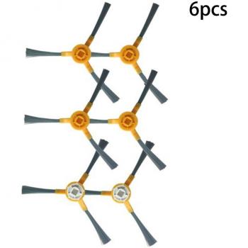 Dirt Devil 6pcs Side Brushes for IKOHS NETBOT S15 Robot Vacuum Cleaner