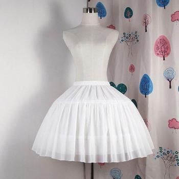 Sous-jupe remorquage avec crinoline os