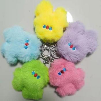 Chouchou Cartoon Porte-Clés en Peluche