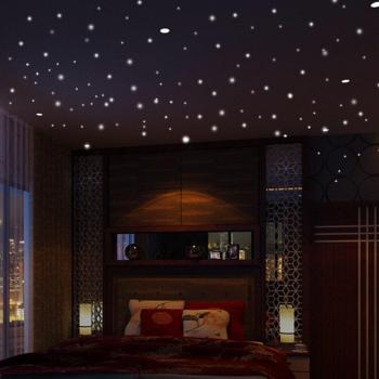 Decoración Estelar Brillante, 407 Uds., Pegatinas para Habitaciones y Fiestas