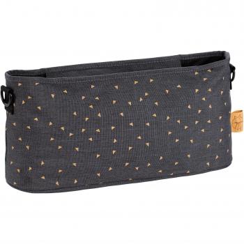 LÄSSIG Buggy Organizer Triangle grau