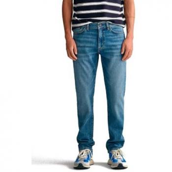 Gant Coton Slim Fit Bleu 29/L32