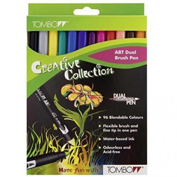 Rotuladores de doble punta Tombow ABT-12C