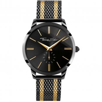 Rebel Spirit Black Gold Watch for Men by Thomas Sabo