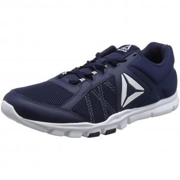 Reebok Men's Yourflex Train 9.0 MT Fitness Shoes, Blue, 7.5 UK 41 EU