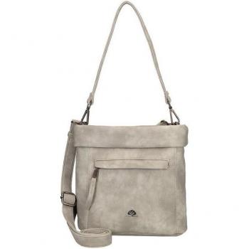 Greenburry Schultertasche Leni, 26 cm, in Grau