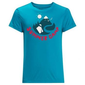 Jack Wolfskin Unisex 104 cm Summer Camp Shirt – Everest Blue