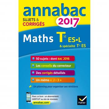 Mathématiques : terminale ES spécifique & spécialité, terminale L spécialité : 2017