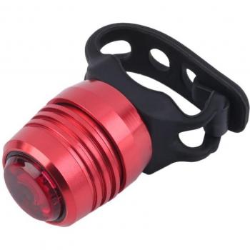 Aluminum Alloy Bike Tail Lamp with USB Recharge