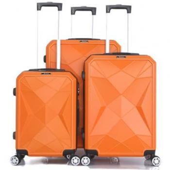 Reisekoffer 3-teilig Hartschale Trolley Gepäck Set
