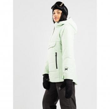 Giacca Verde L1 Snowblind con Mezza Zip