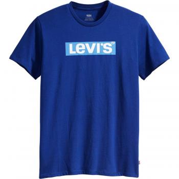 T-shirt Levi's col rond, Homme, Bleu (Boxtab Ssnl Sodalite Blue 0540), Medium
