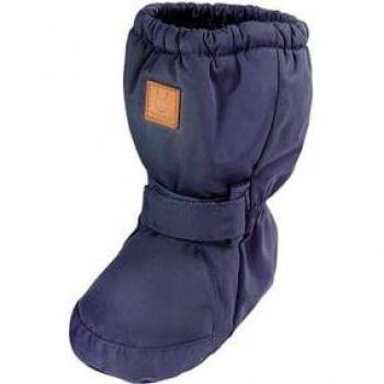 Maximo Unisex Thermostiefel mit Klettverschluss in Dunkelmarine, Größe 19