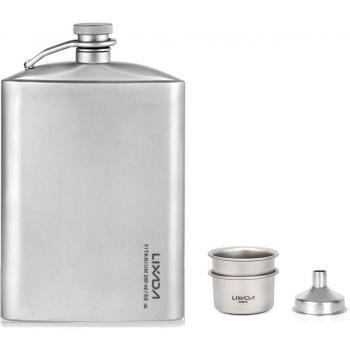 TOMSHOO 150ml Titanium Wine Flask