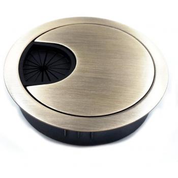 Œillets de câble en bronze pour bureau