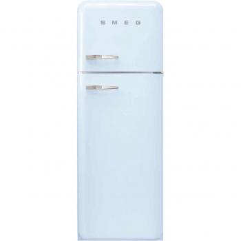 Smeg FAB30RPB5UK Retro Fridge with Freezer on Top, Pastel Blue, 60 cm Width, Right Hinge