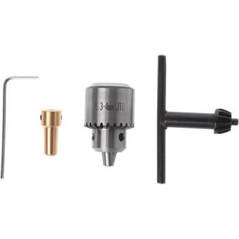 Taladro Profesional 4x con Abrazadera y Portabrocas 0,3-4mm