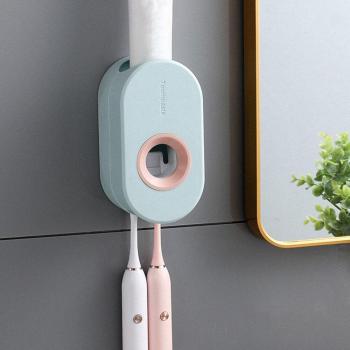 Dispensador de Pasta Dental con Almacenamiento
