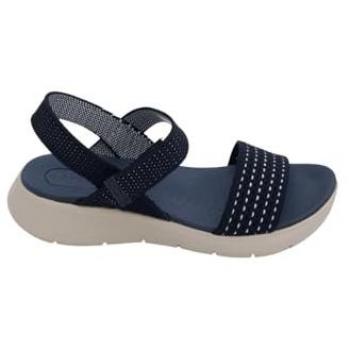 Comfortable Blue Platform Sandals (Size 7.5, IVACHY)