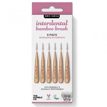 Hm Cepillo Interdental Bambú Talla 0 Purpura The Humble