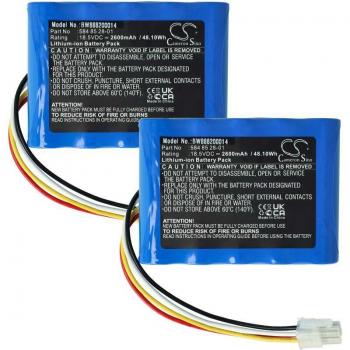 Vhbw 2x Batteries pour tondeuses Gardena R160Li et Sileno+ 4050