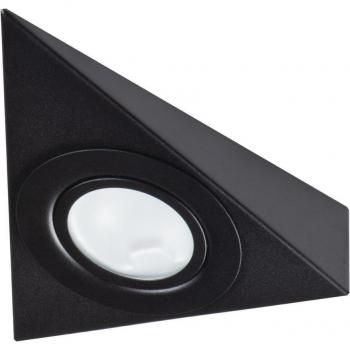 Kanlux Zepo 10W nera, lampada incasso G4, IP20, 12V