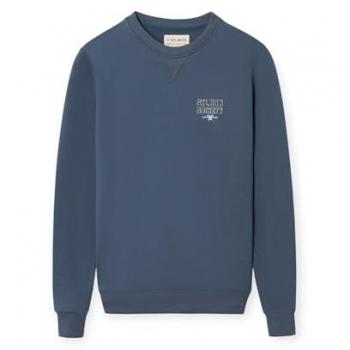 Azul Marino Silbon Society Hoodie