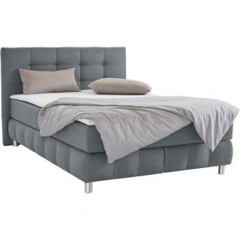 Boxspringbett Salo, andas, mit Topper, 6 Breiten, 2 Härtegrade
