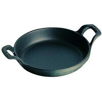 Staub 12cm Induction-Ready Gratin Dish, Black