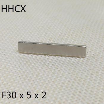 100pcs Block Magnet 30x5x2 N35 Neodymium Rare Earth Magnet