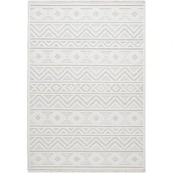Beige Kurzflor Teppich Scandi 9820 von Sehrazat