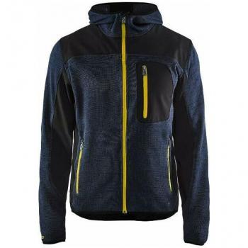 Chaqueta de punto Blaklader T.XXL Marino Oscuro y Amarillo 493021178635